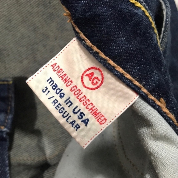 AG Adriano Goldschmied “The Gemini” Dark Wash Bootcut Jeans size 31 - Picture 6 of 10